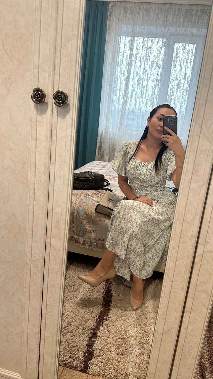 Нежное платье