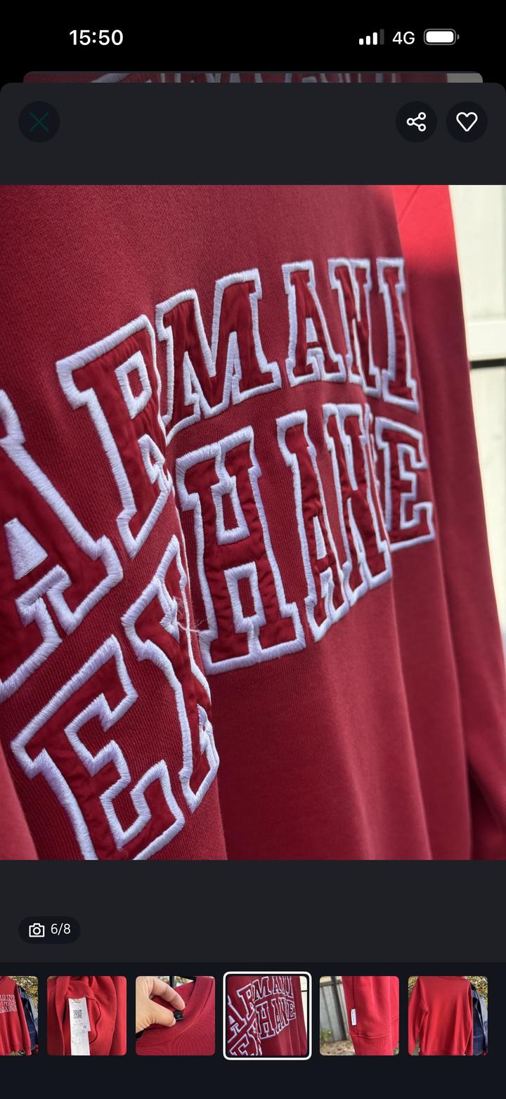 Свитшот Armani exchange M