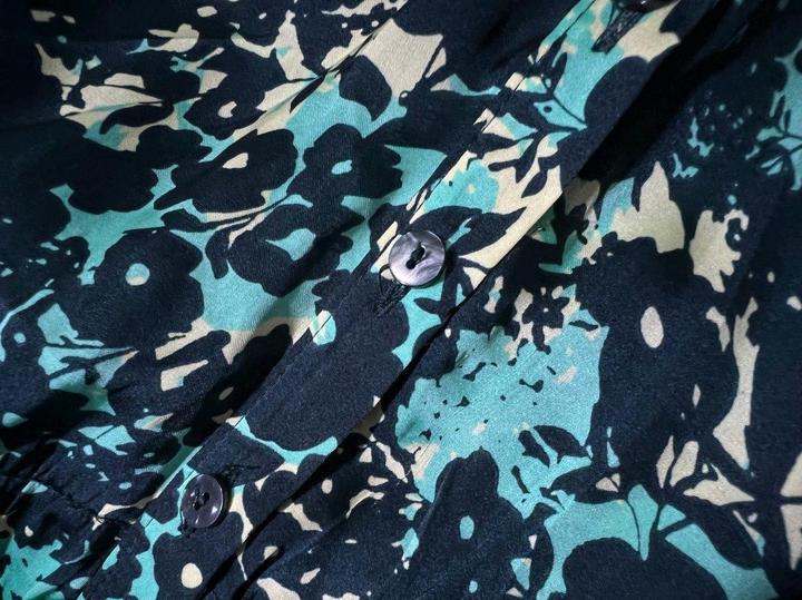 Винтажный топ блуза M (46 размер) летний без рукавов