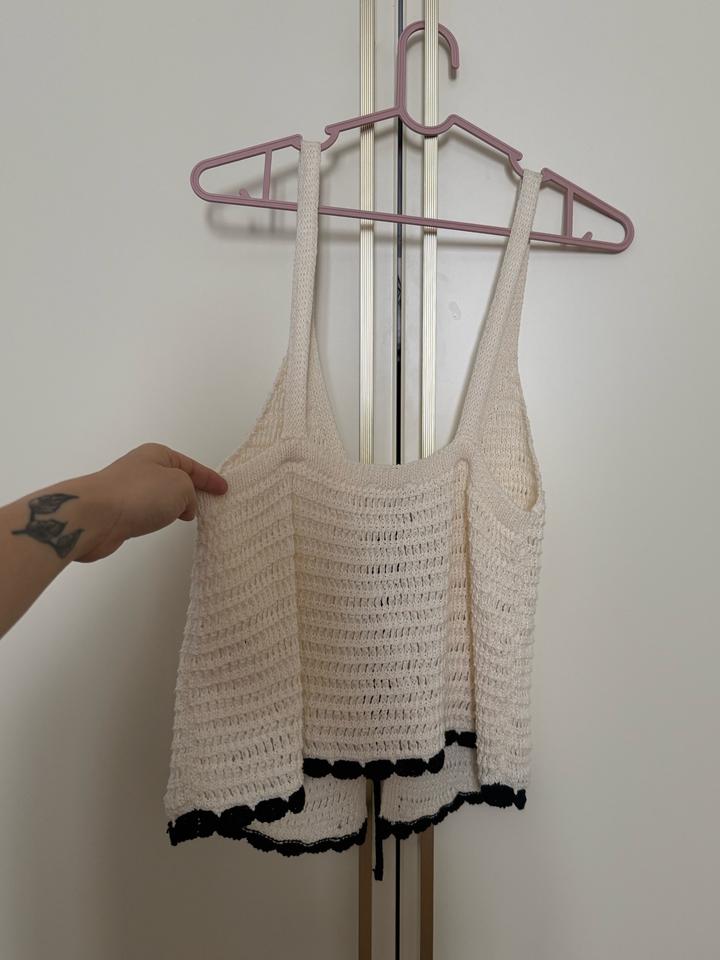 Zara топ на завязках