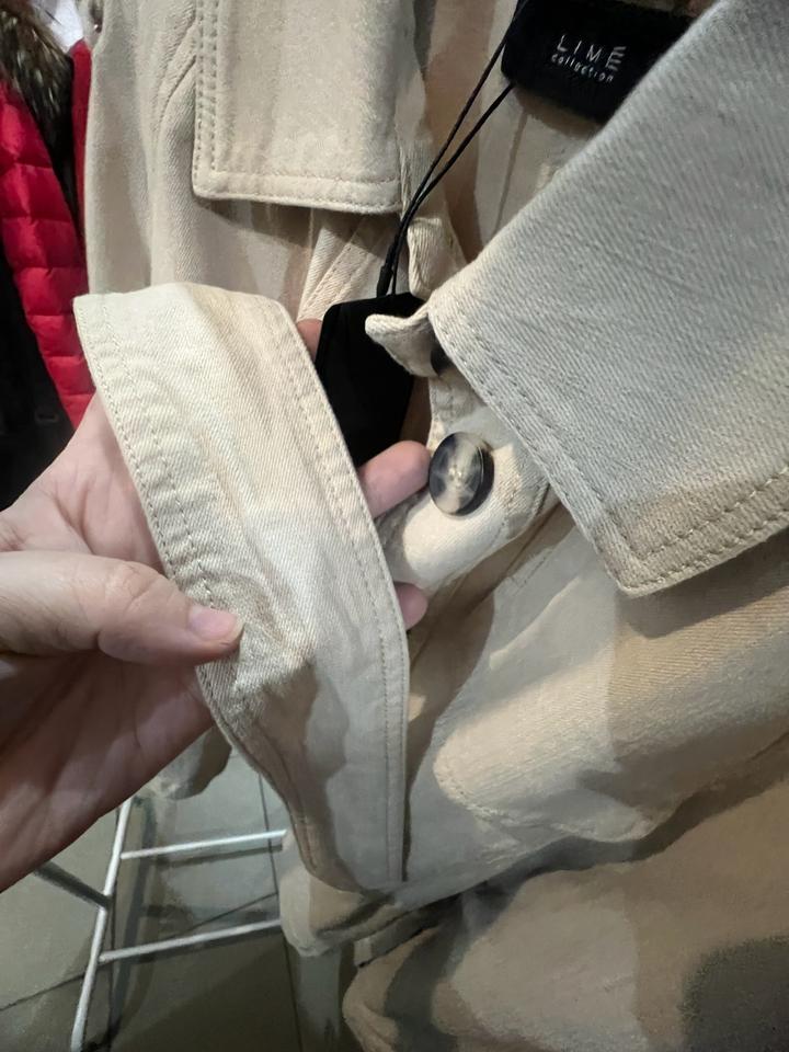 Новый тренч xs (42) Lime