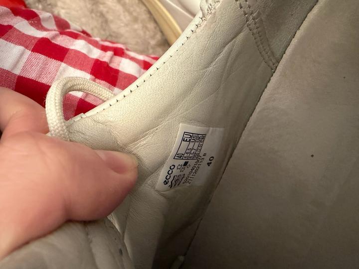 Кроссовки ECCO из натуральной кожи