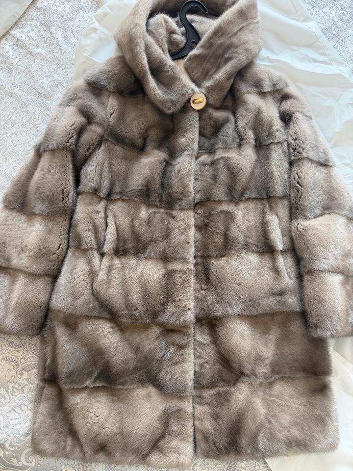 Шуба натуральная норка трансформер