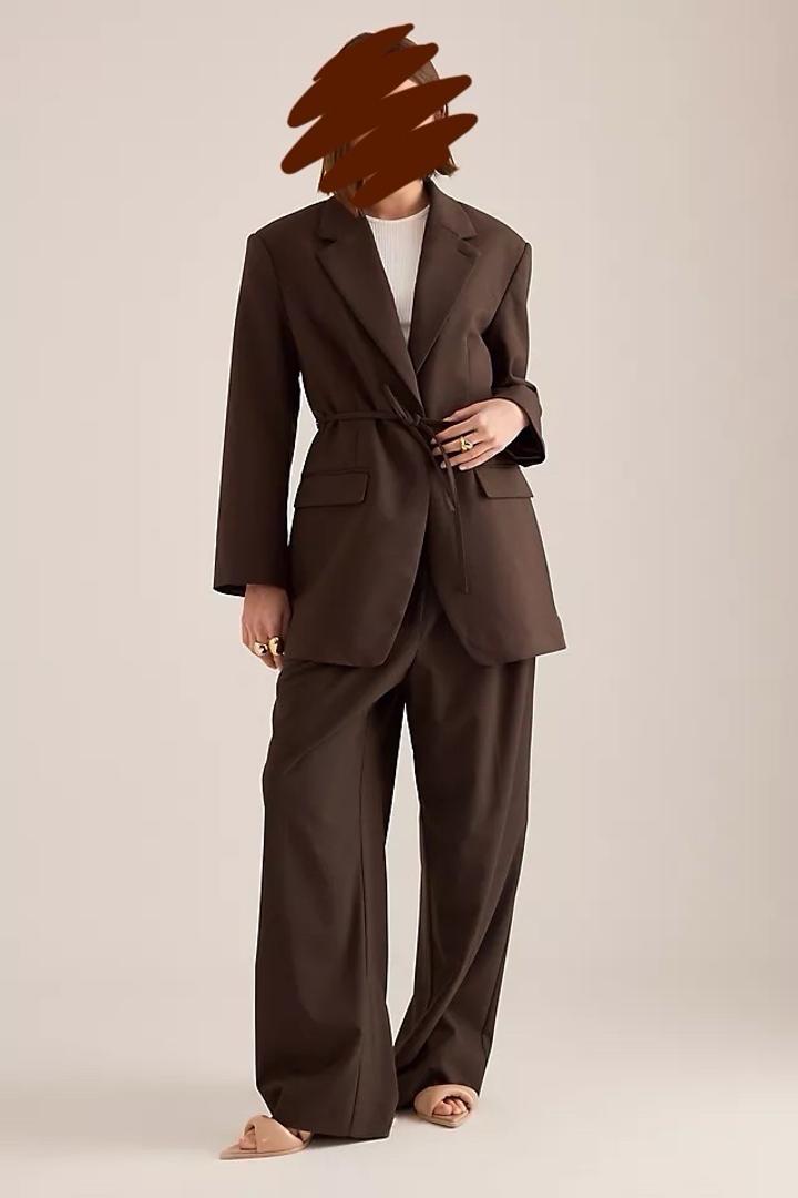 Стильный костюм-тройка (oversize)