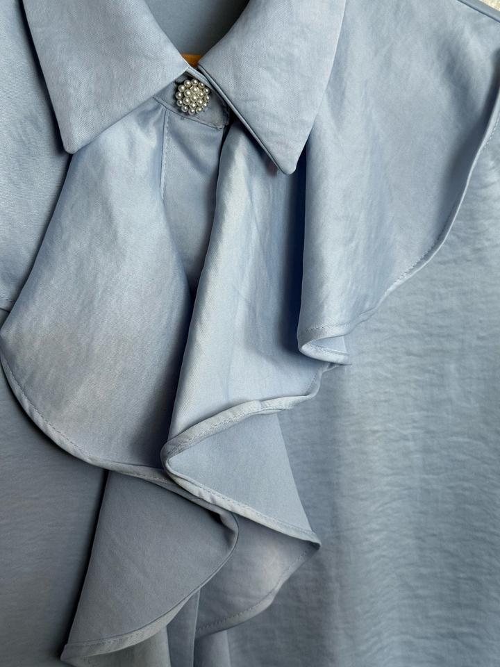 Голубая блуза Zara