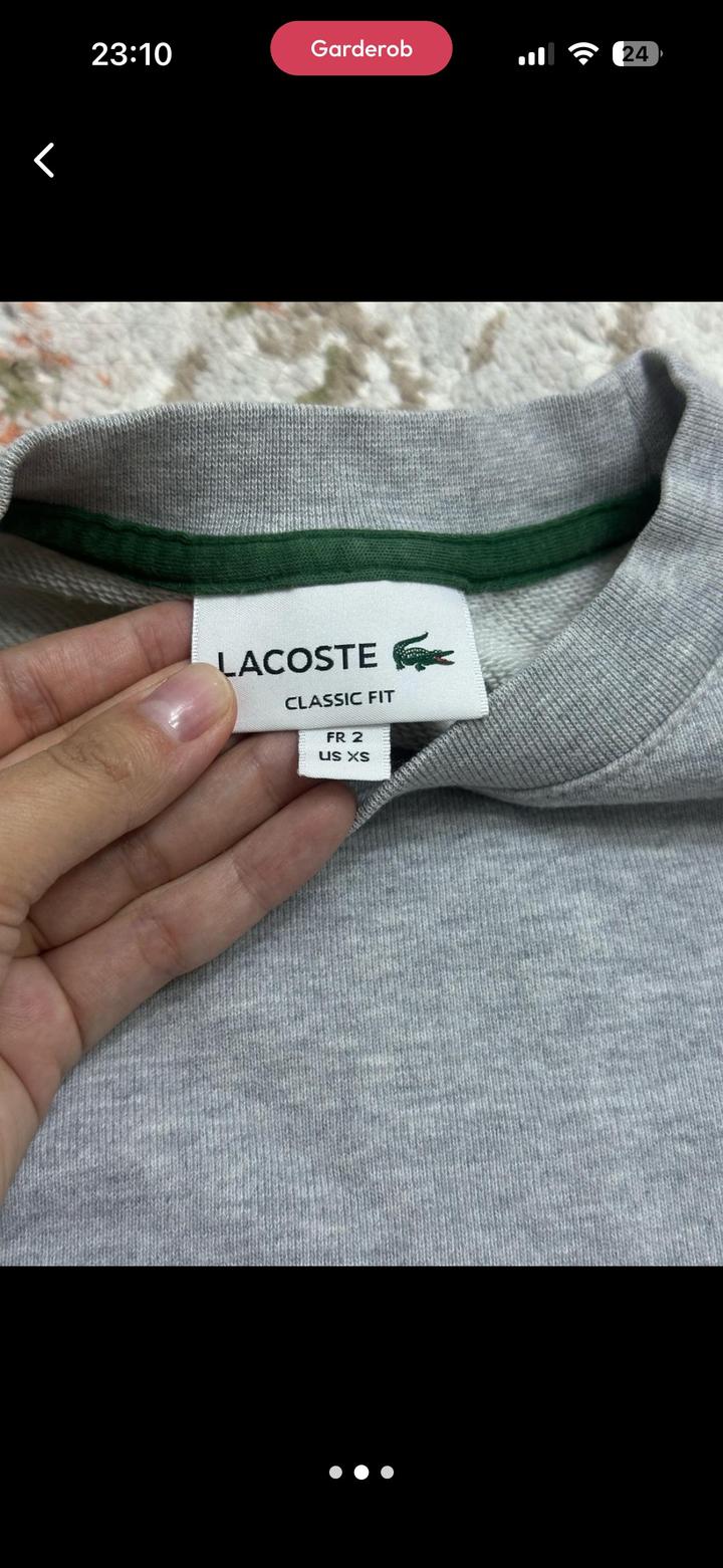 Худи lacoste