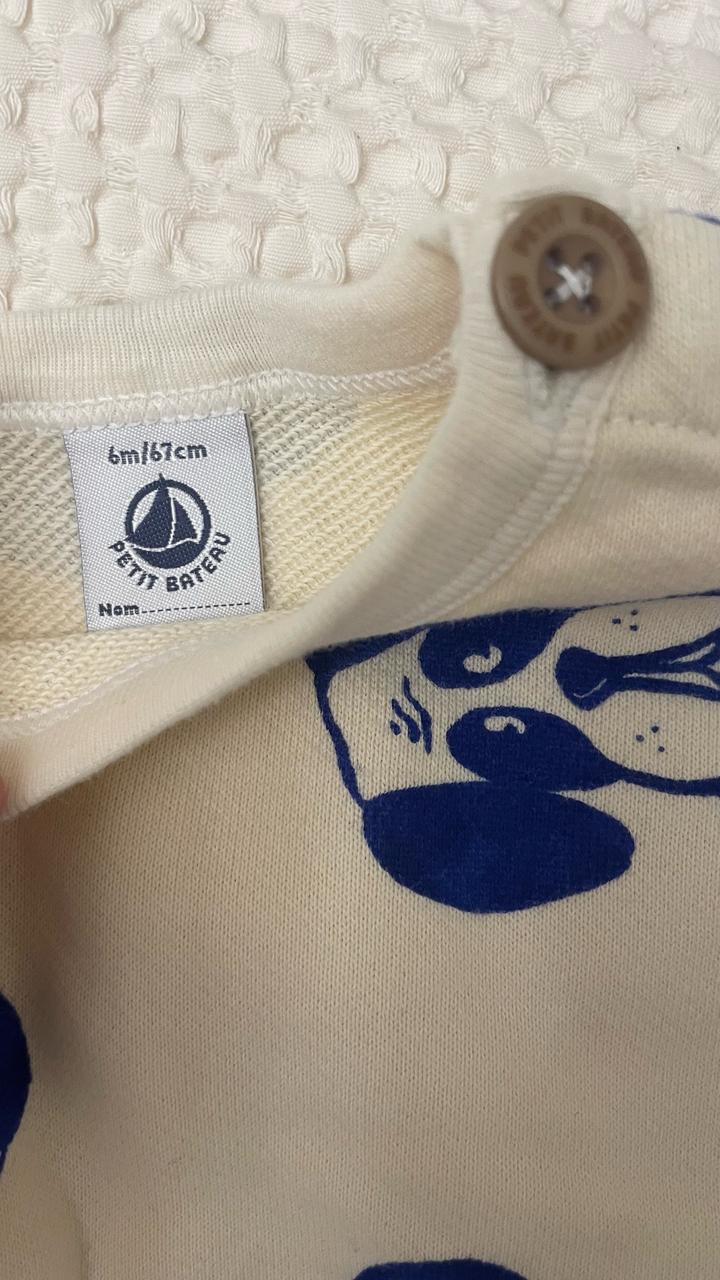 Новый свитшот Petit Bateau