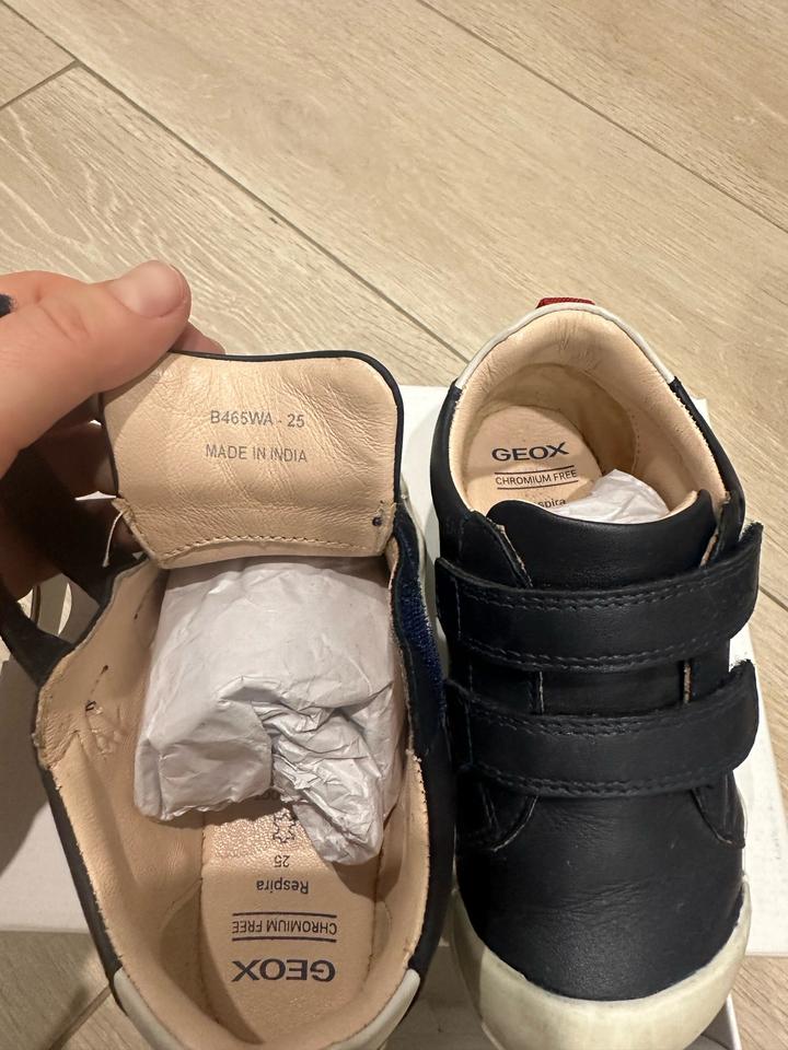 Детские ботинки, кожа