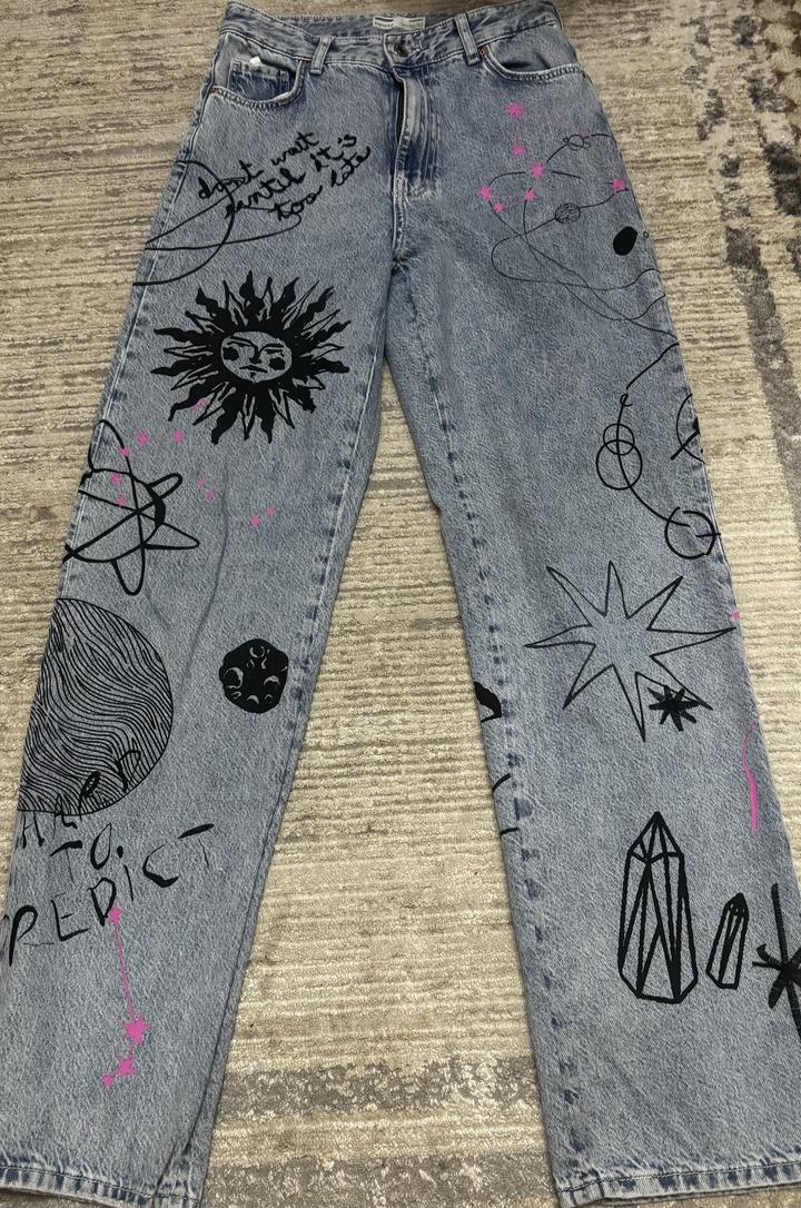 Джинсы BERSHKA