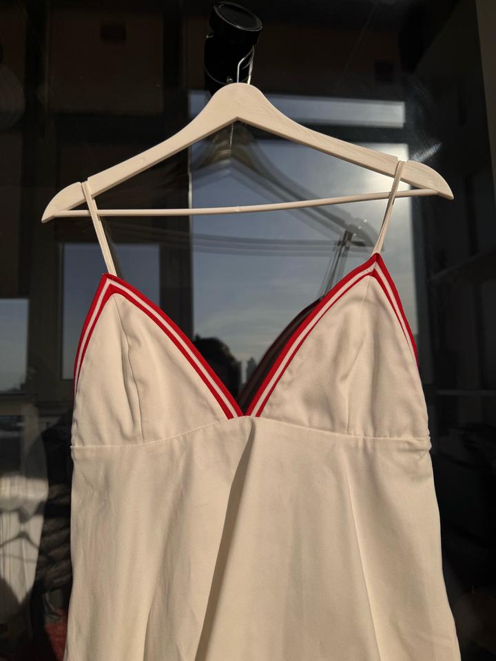 Белое платье ZARA хлопок