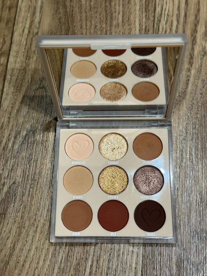 Палетка теней Beauty Creations Nude X