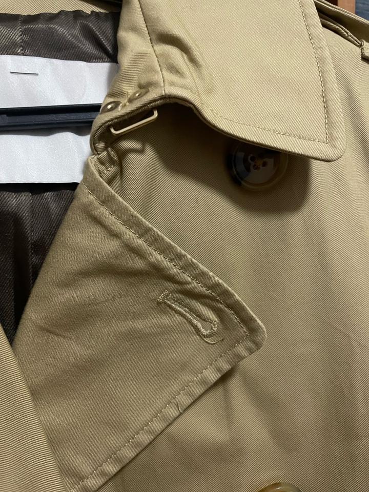 Тренч бежевый Mango