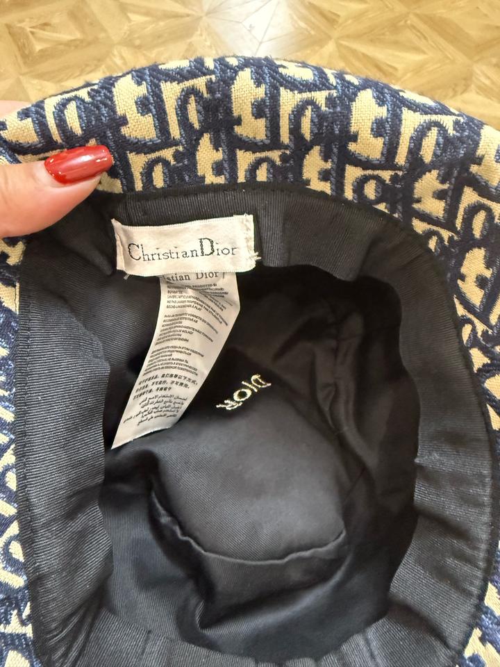 Панама в стиле Christian Dior. Стильная панама с фирменным узором