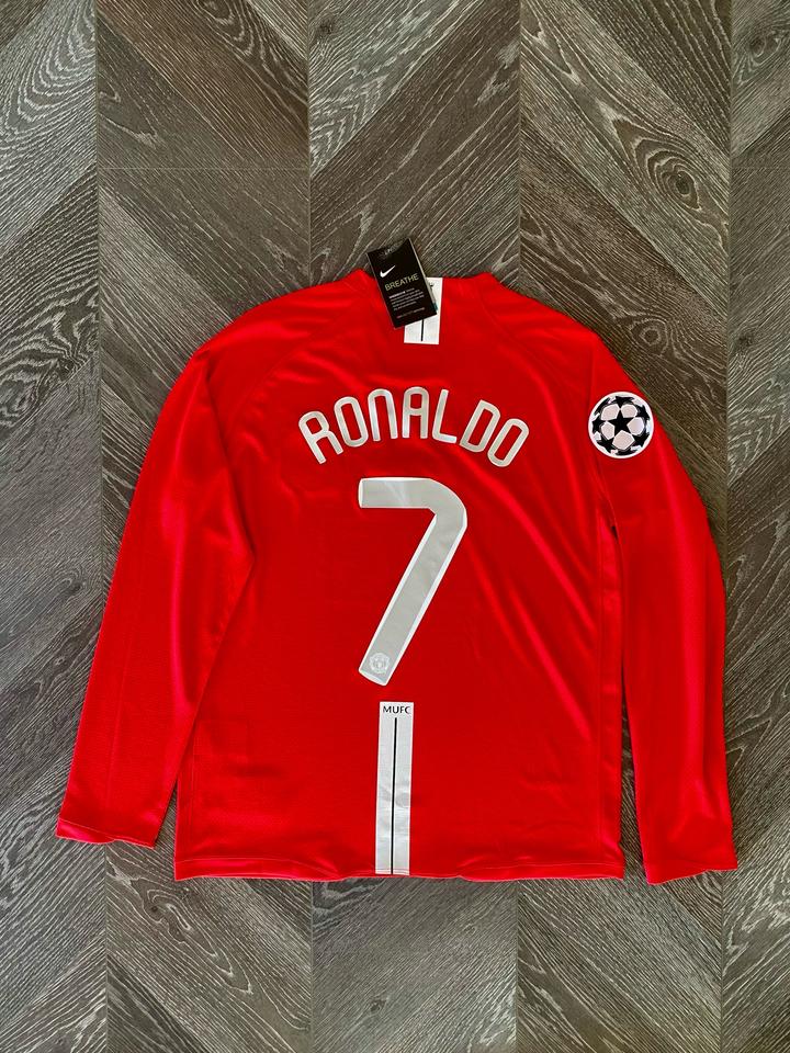 Manchester United CR7 футбольное джерси 07/08 Final Edition