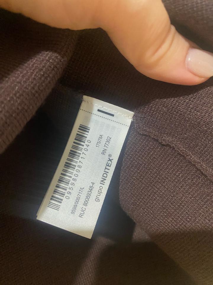 Трикотажная Zara юбка