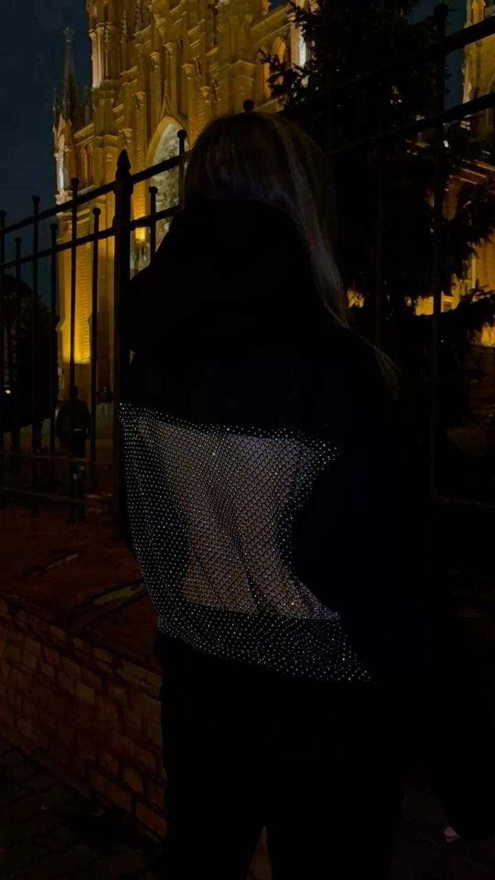 Худи/толстовка открытое плечо