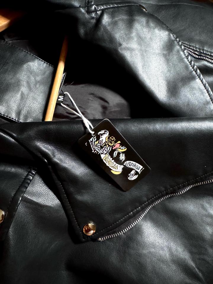 Куртка кожаная косуха Sugar Vanilla