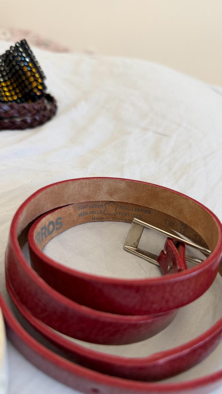 Кожаный ремень