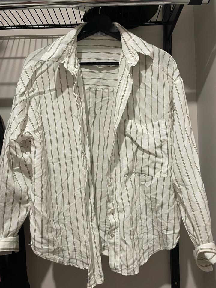 Белая рубашка Зара