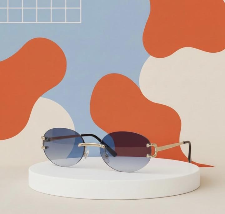 FashionLab овальные градиент 💙