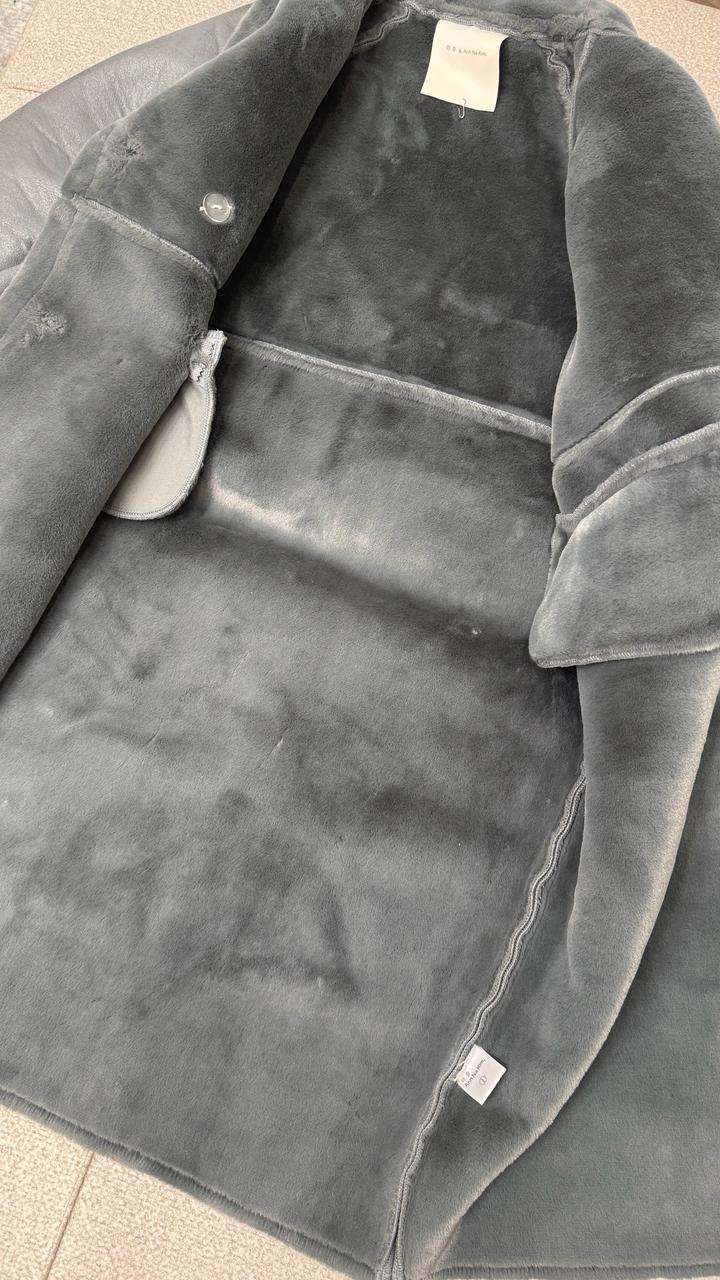 Дубленка эко мех.