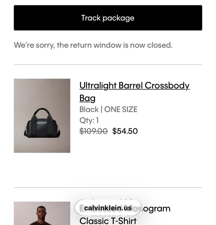 Сумка бочонок Calvin Klein