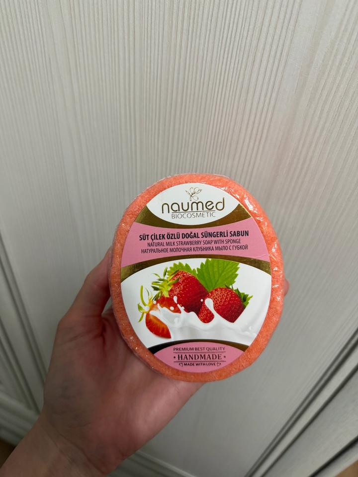 Мыло с губкой Naumed from Turkey