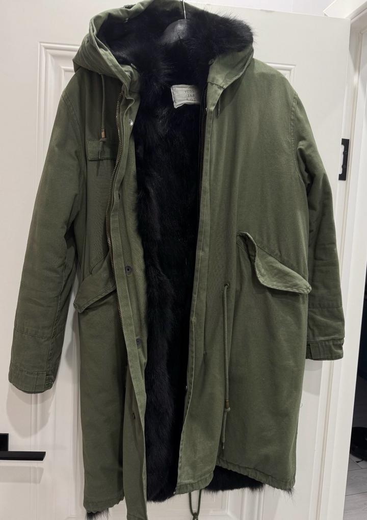 Парка Корея натуральный мех