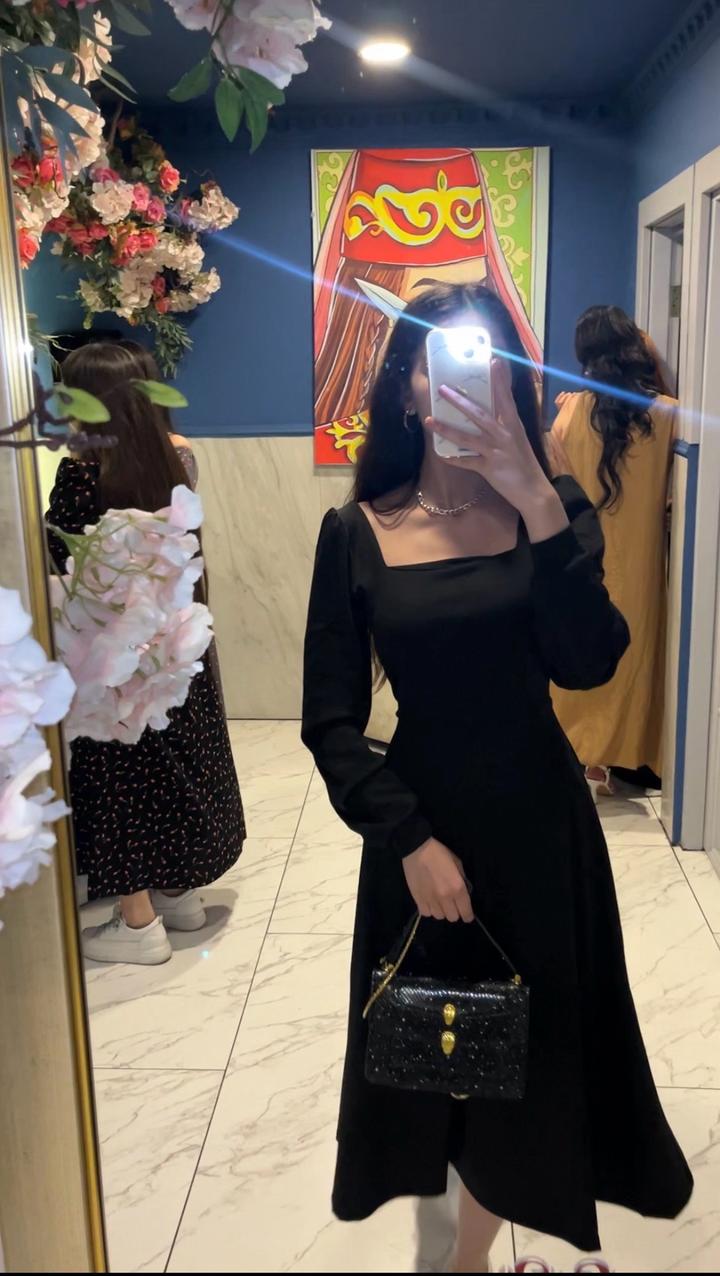 Черное платье