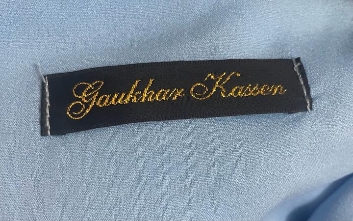 голубое платье от One Goga showroom