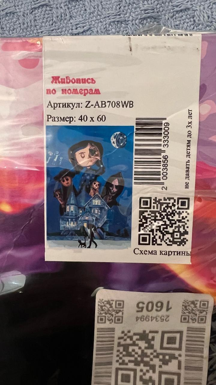 Картина по номерам