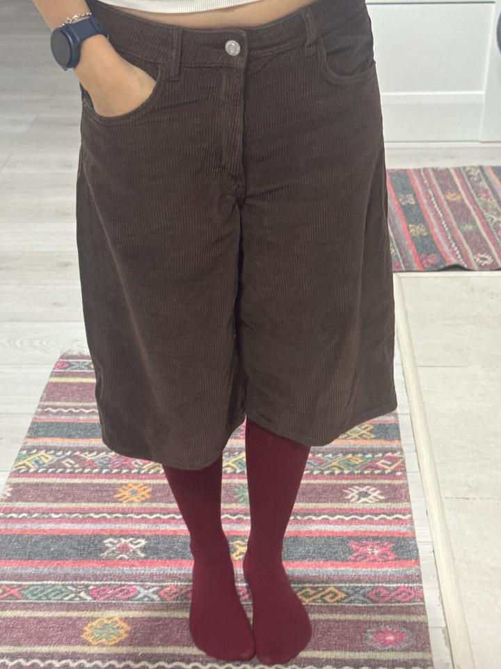 Шоты Зара вельвет