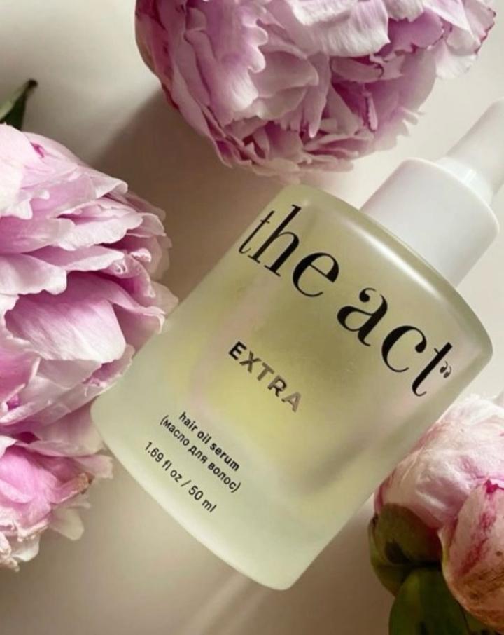 Масло для волос с термозащитой the act