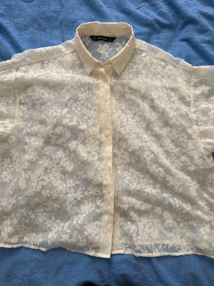 Ажурная блуза Zara