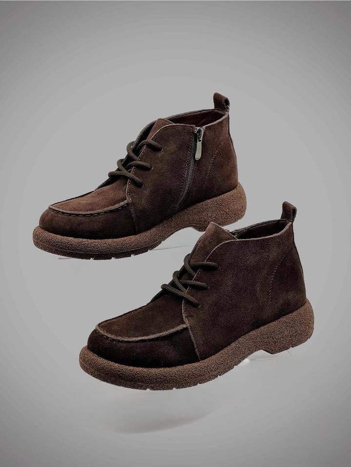 Ботинки 40 размер натуральная замша