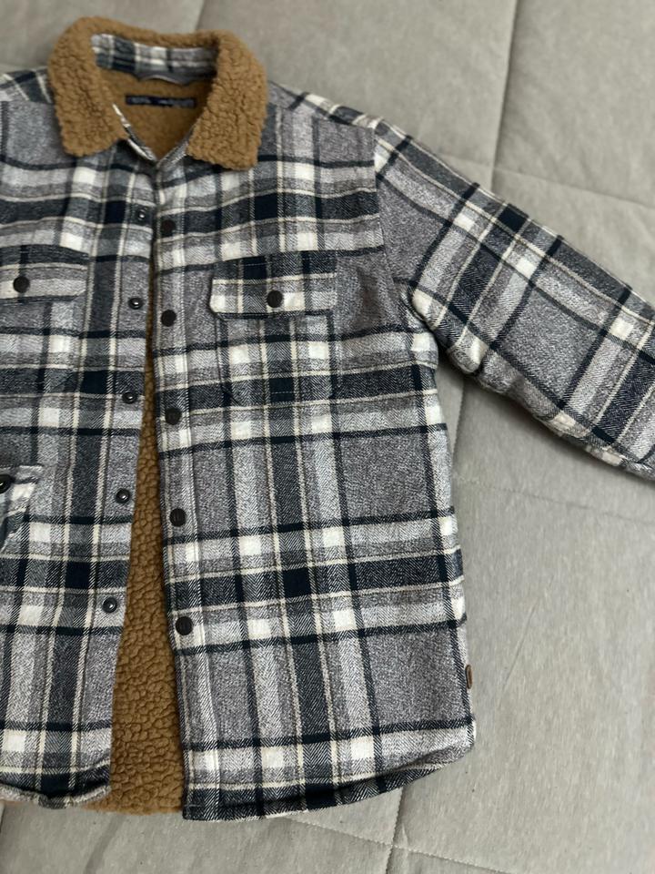 Next куртка с искусственным мехом 4/5 лет (110см+)