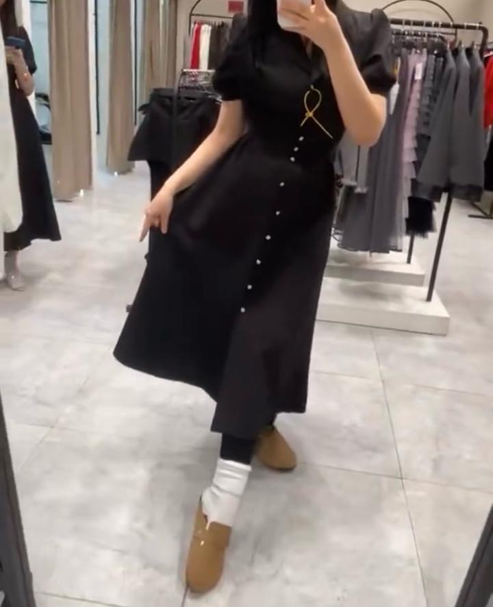 ✨ Элегантное чёрное платье ✨