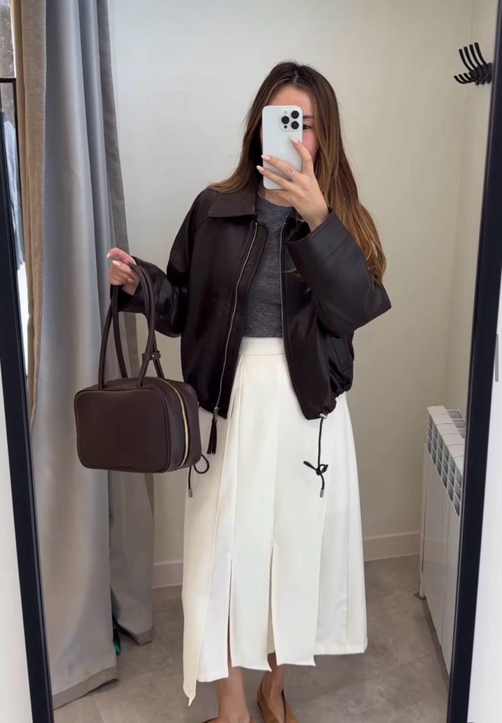 Сумка из натуральной кожи