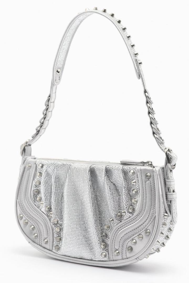 Zara сумка со стразами y2k