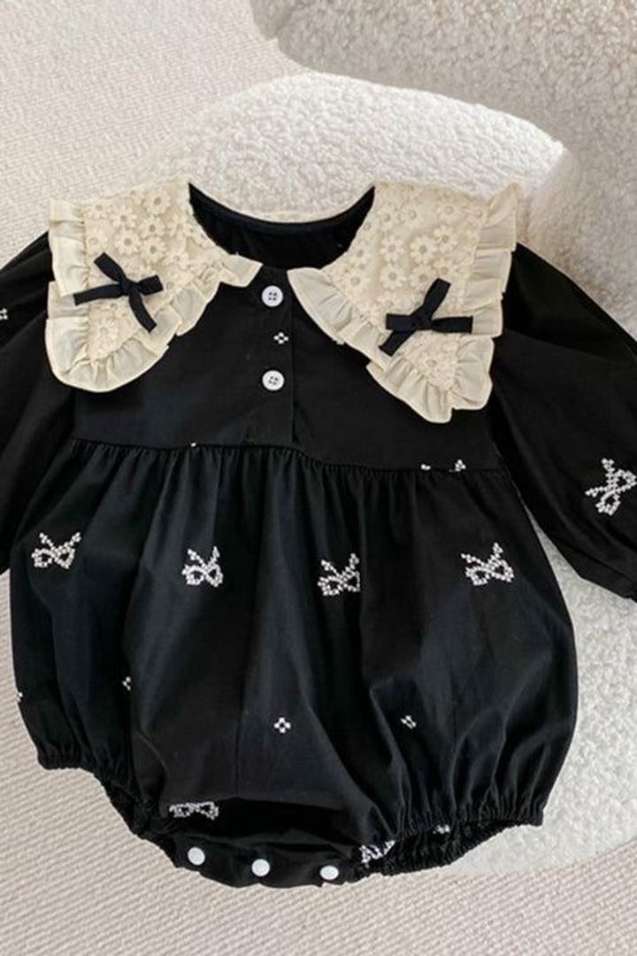 Полный образ для маленькой модницы 🖤✨