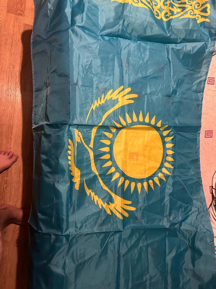 Флаг Казахстан