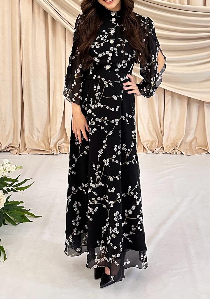 Платье из итальянского шифона от Grace atelier