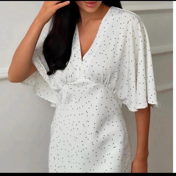 Белое красивое платье летнее