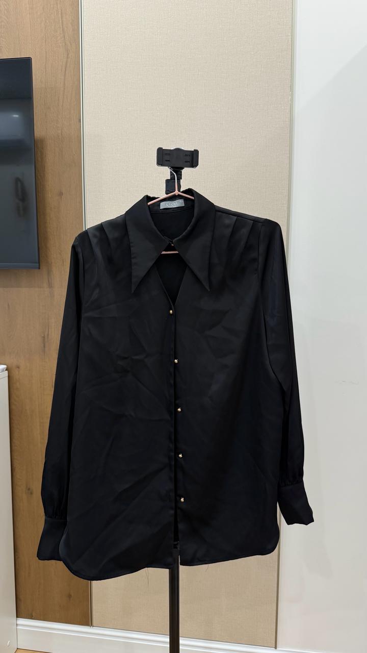 Черная рубашка Lichi