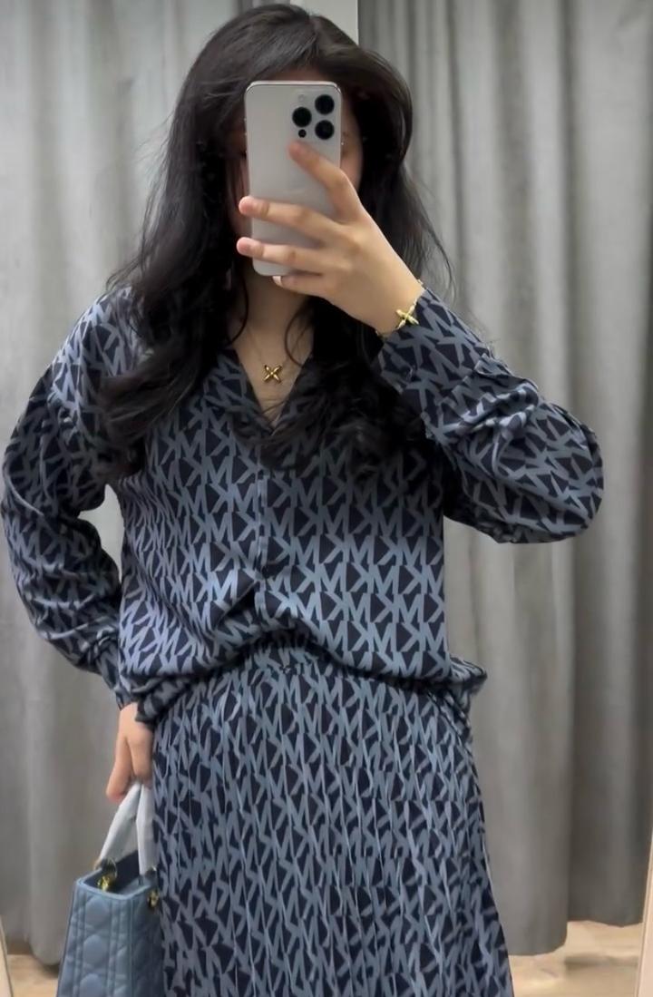 Двойка из юбки и рубашки МК