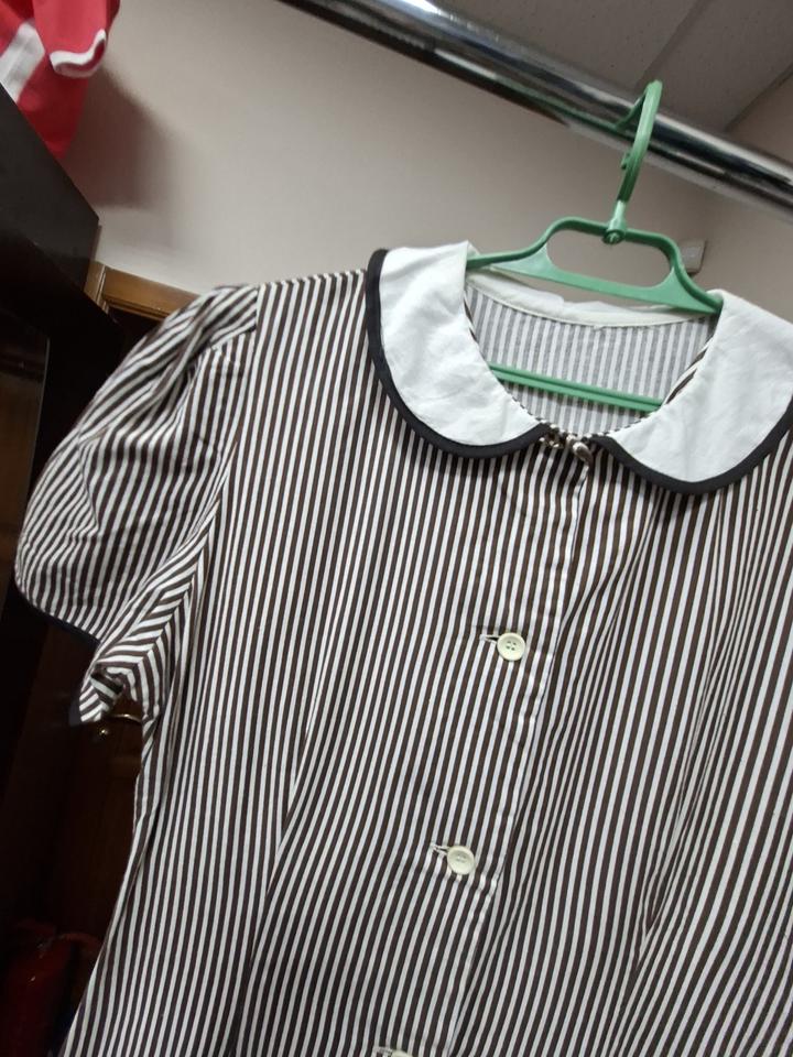 Платье полосатое винтаж