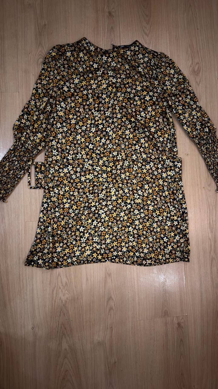 Легкое цветочное платье Zara