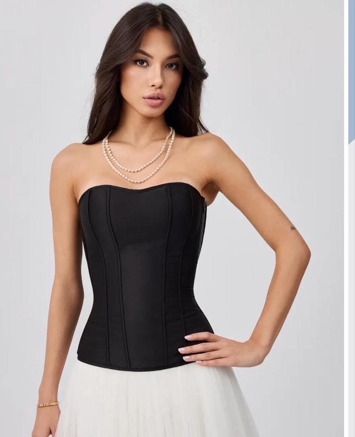 Корсет черный