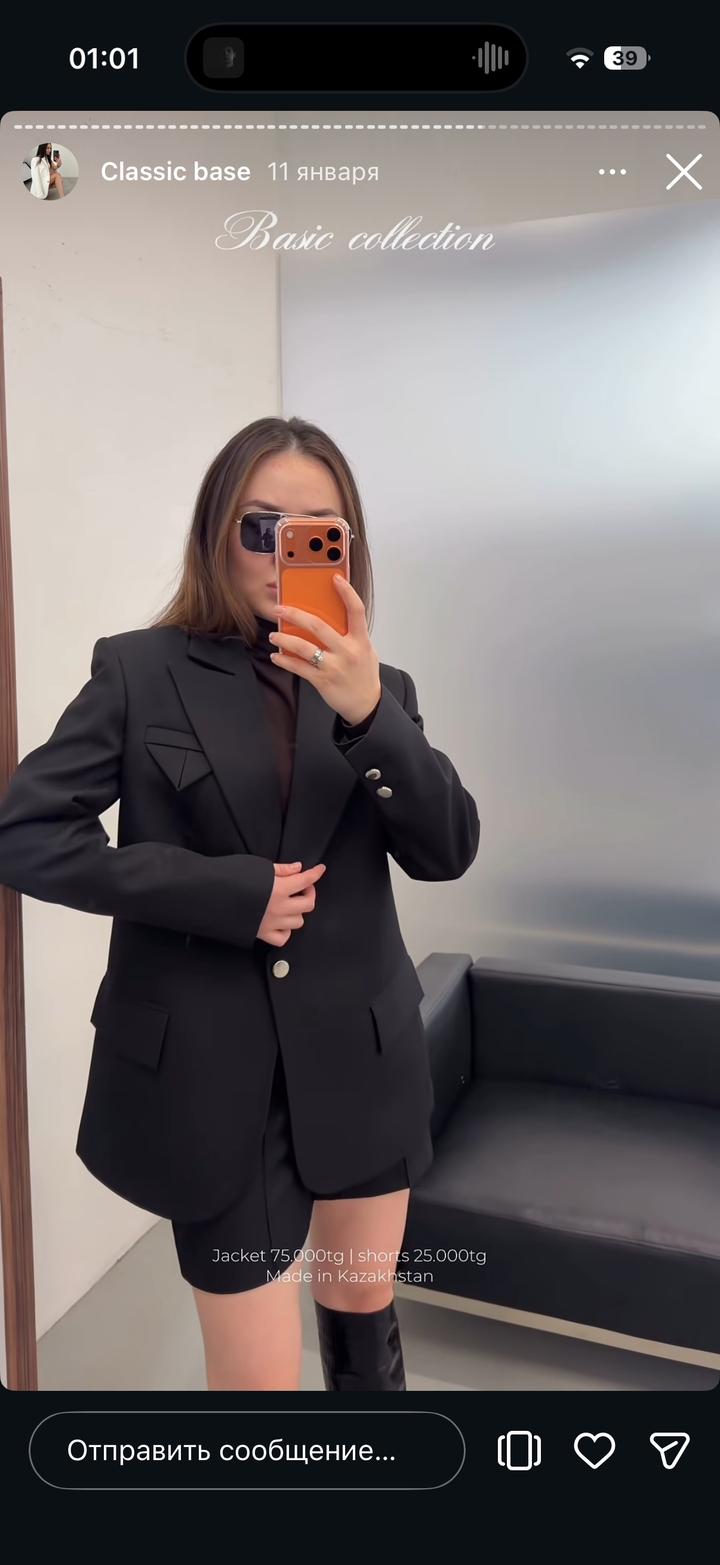 Пиджак Courage Couture Jacket оригинал женский черный костюм