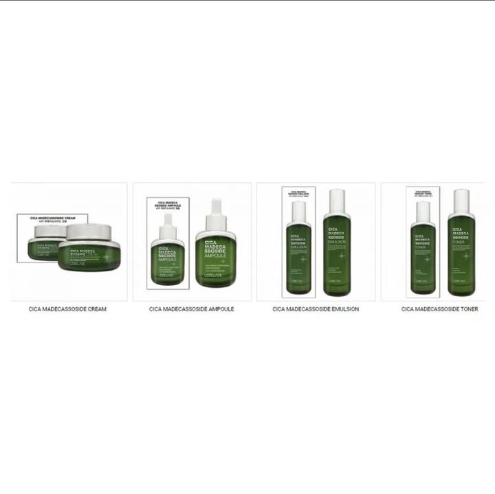 Набор для комплексного ухода за кожей с центеллой. Lebelage Korea